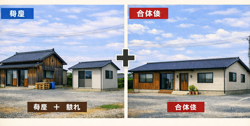 建物合体登記
