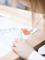 Child Painting Activity