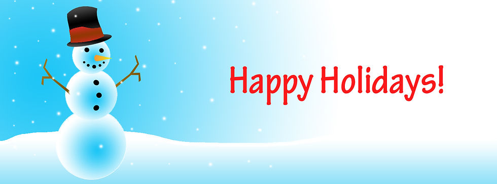 Happy Holidays