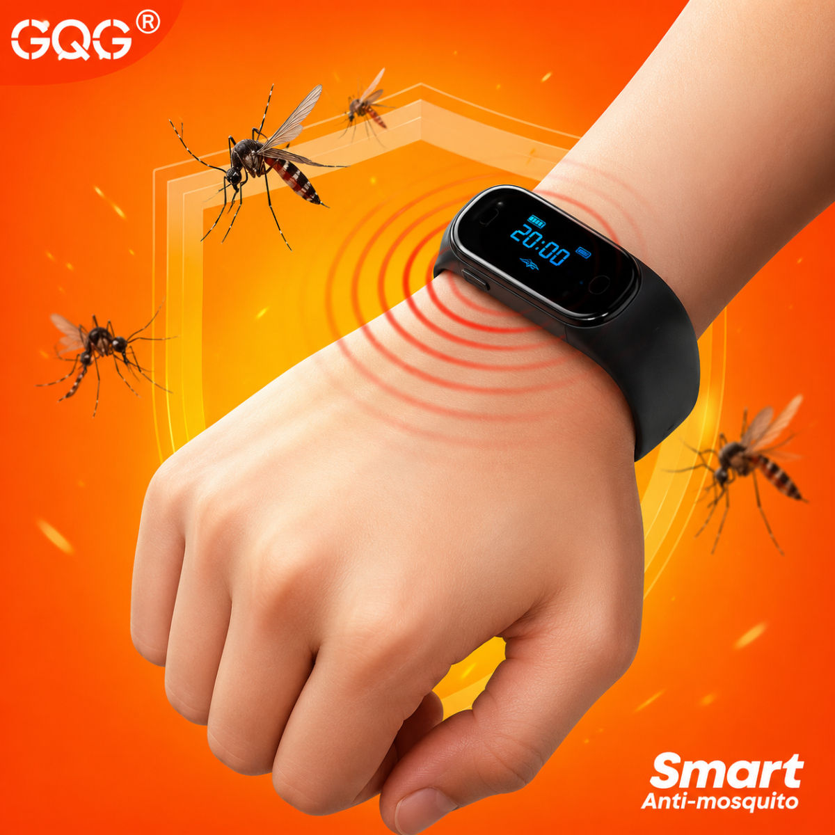 Pulseira UltraProtect Anti-Mosquito – Proteção Inteligente 360°