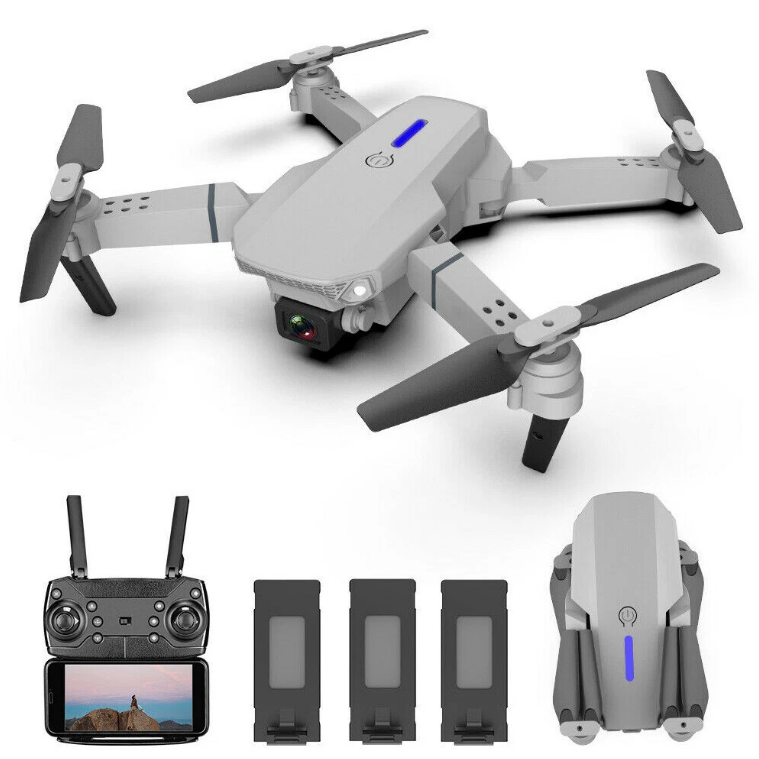 Miniatura: E88 Professional Drone 4K HD FPV WiFi Camera, Aerial Photography, Height Mainten