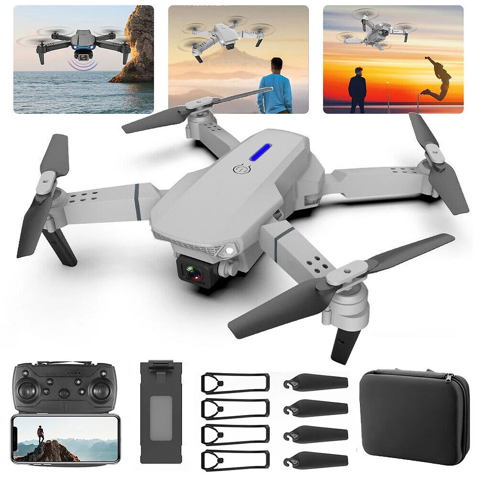 Miniatura: E88 Professional Drone 4K HD FPV WiFi Camera, Aerial Photography, Height Mainten
