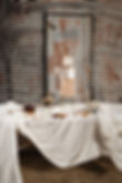 edge stacked stones textured wedding cake