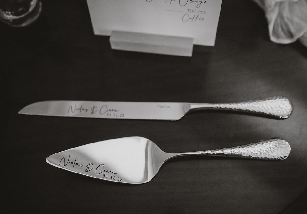 Thumbnail: Personalised Cake Knife & Server Set