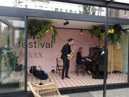 Klara Festival Box Duo Duende Joris Rompen Saxophone Stephanie Daelemans Piano Concert