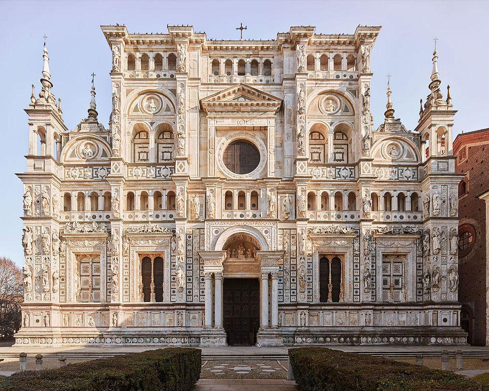 Pellegrinaggio alla Certosa di Pavia