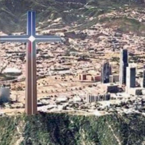 Progettata da un monaco benedettino la croce più grande del mondo