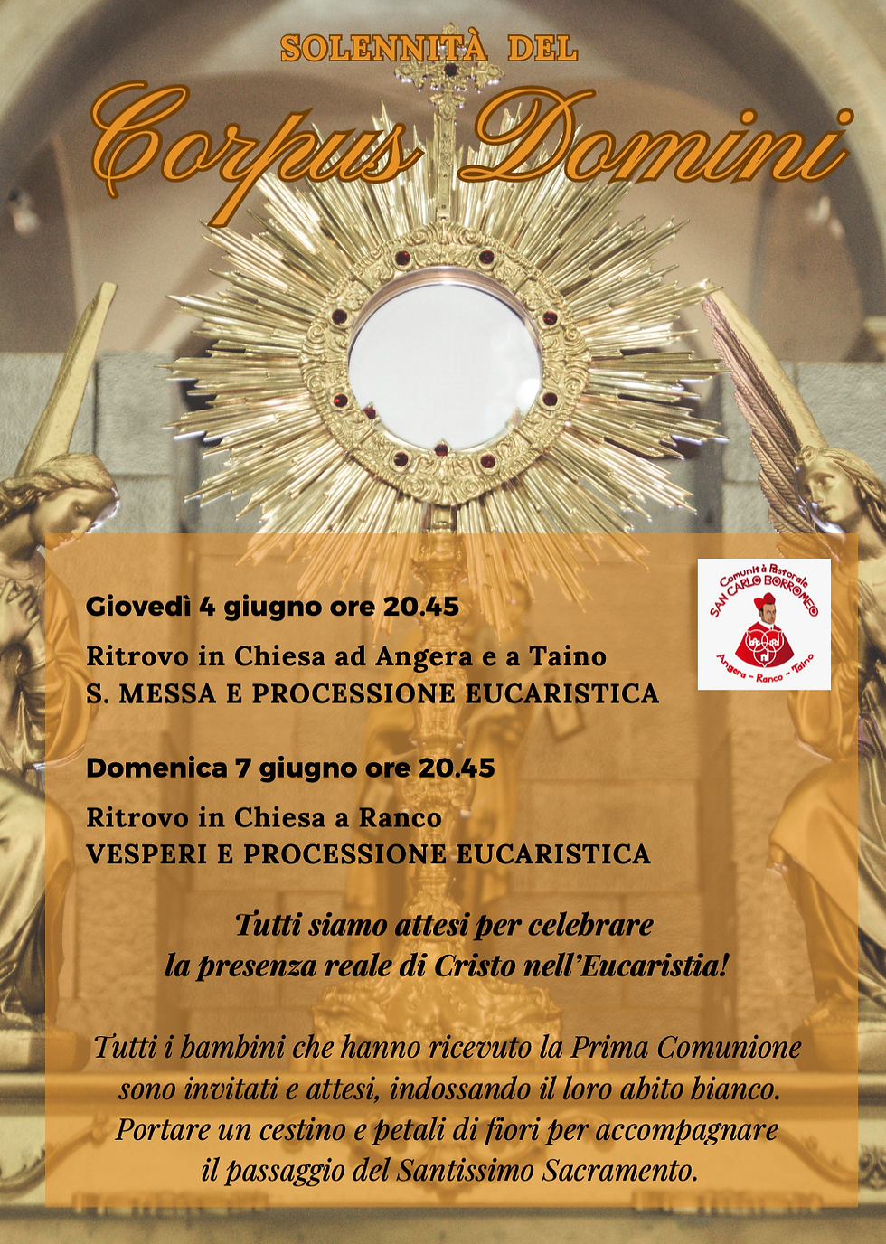 Solennità Corpus Domini