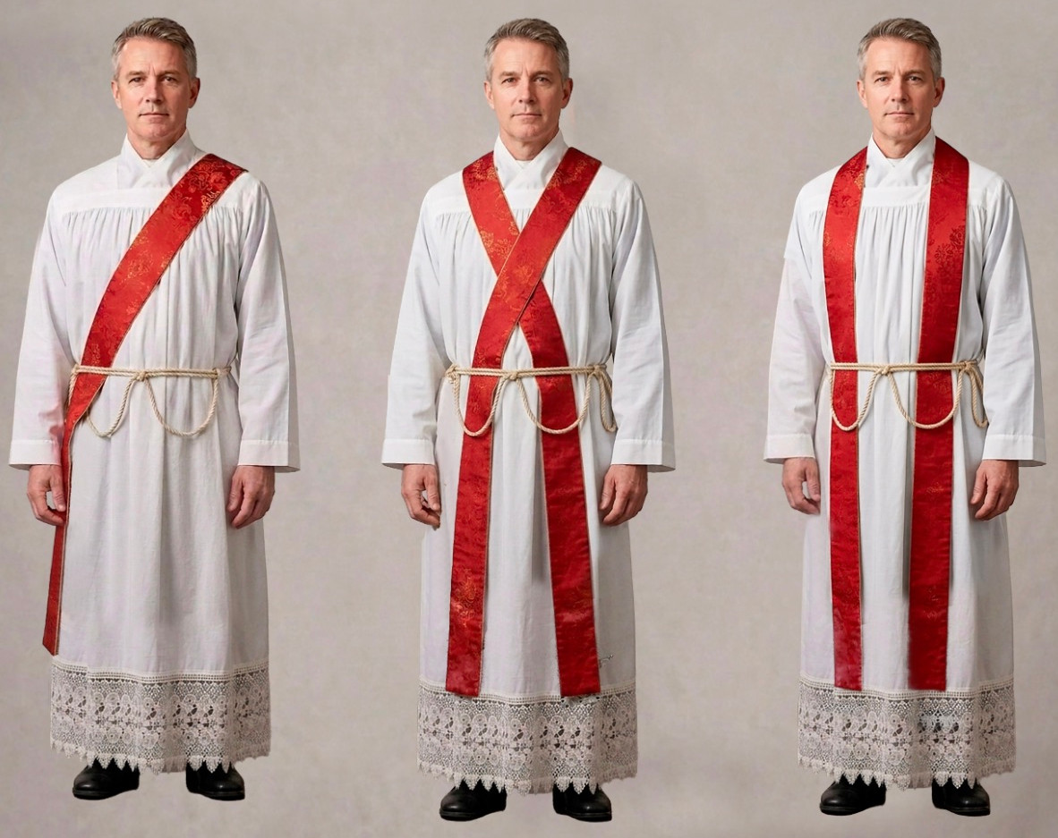 La stola liturgica è uno dei principali paramenti della Chiesa cattolica: ecco come viene indossata da sacerdoti, vescovi e diaconi e il suo significato simbolico.