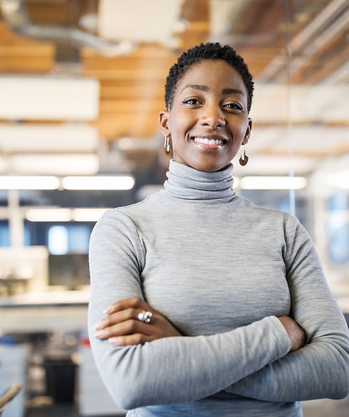 French speaking woman in French Translation Services company in Toronto