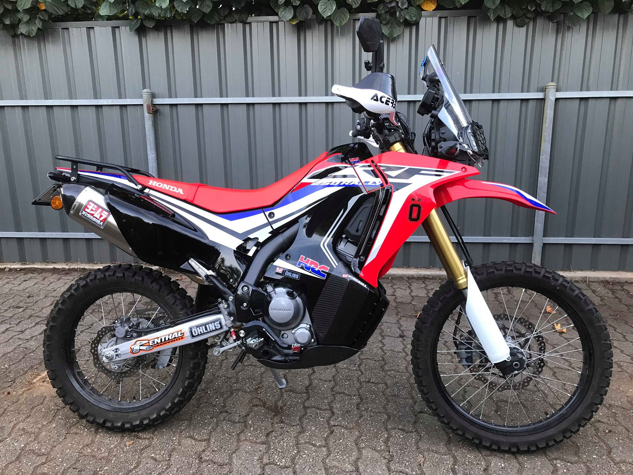 Honda CRF 250 Rally Skid Plate | kodamacomposites