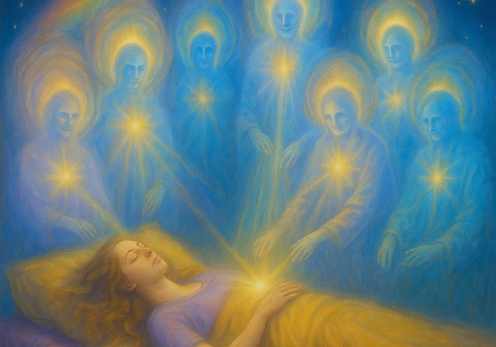 Cura com seres de luz