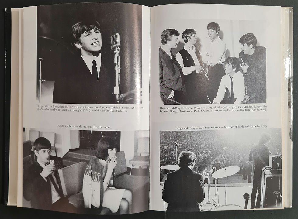 Thumbnail: Ringo Starr: Straight Man Or Joker Hardback Book - Alan Clayson (1991)