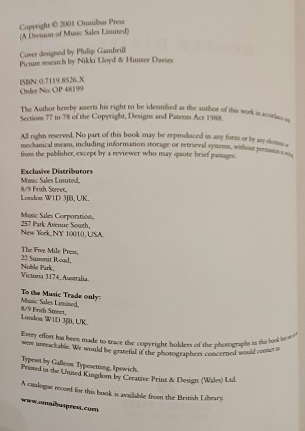 Thumbnail: The Quarrymen Paperback Book - Hunter Davies (2001)