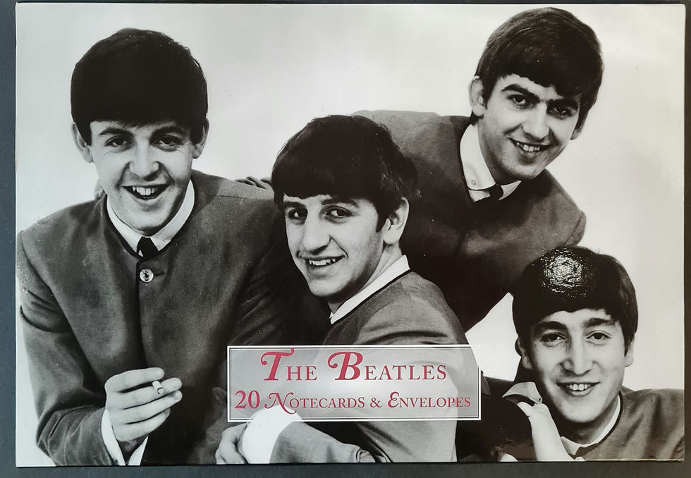 Thumbnail: The Beatles Notecards Box of 20 - The Gifted Stationary Co Ltd. (UK)