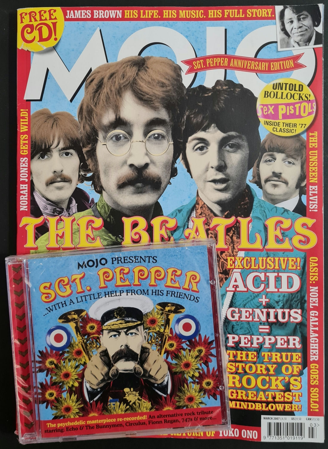 The Beatles Mojo Magazine Sgt. Pepper Anniversary Edition + CD (2007)