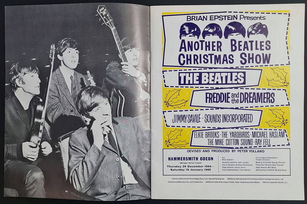 Thumbnail: The Beatles 'Another Christmas Show' Programme (1964)