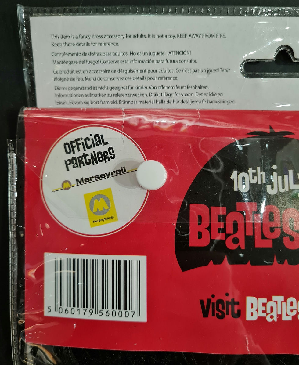Thumbnail: '10th July Beatles Day Mop-Top' Wig (2000s)