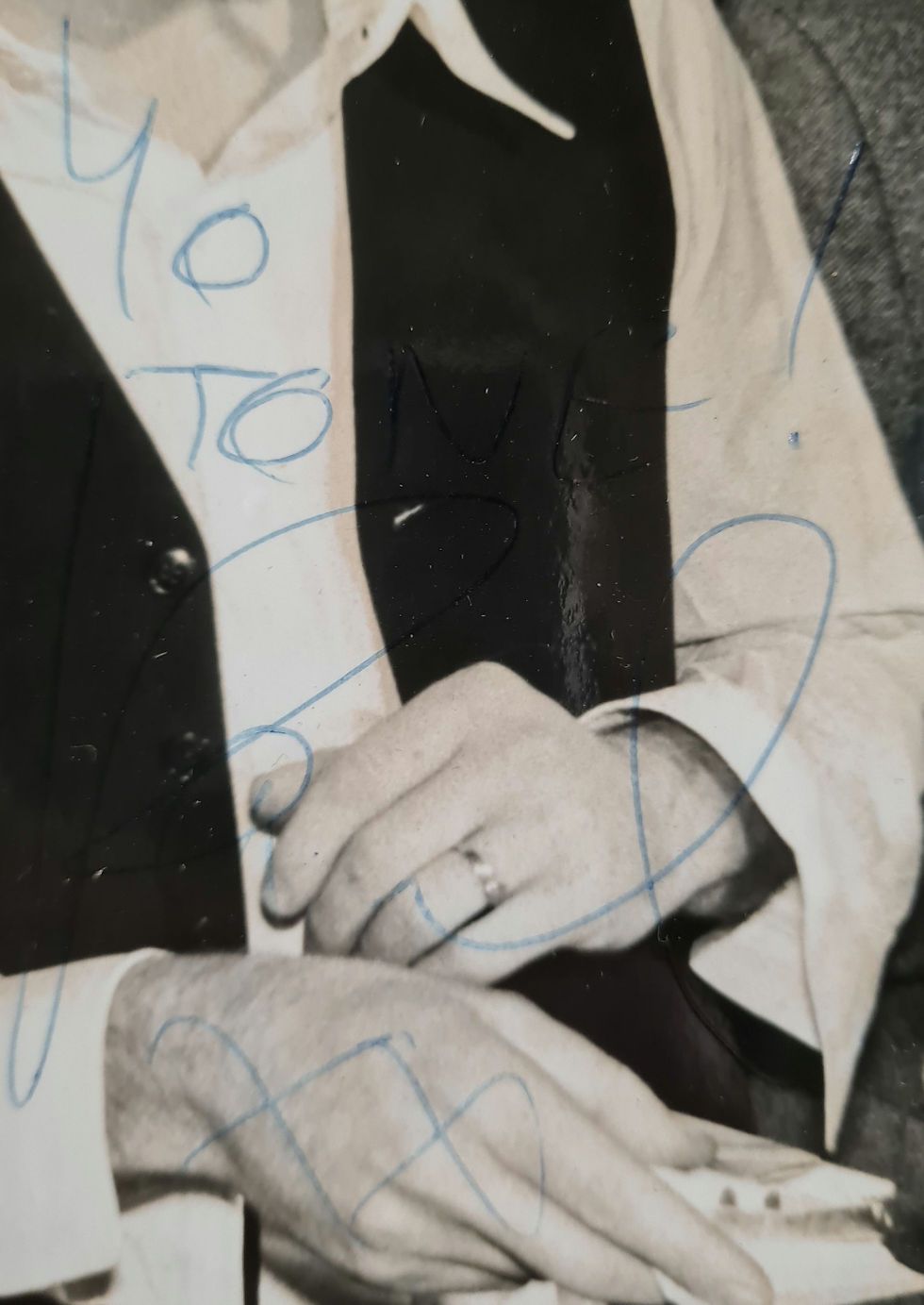 Thumbnail: Paul & Linda McCartney Signed Press Photo from Tony Prince's Collection (1977)