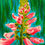 Thumbnail: Foxglove, acrylic flower painting, pink foxglove buds, flowers and background.