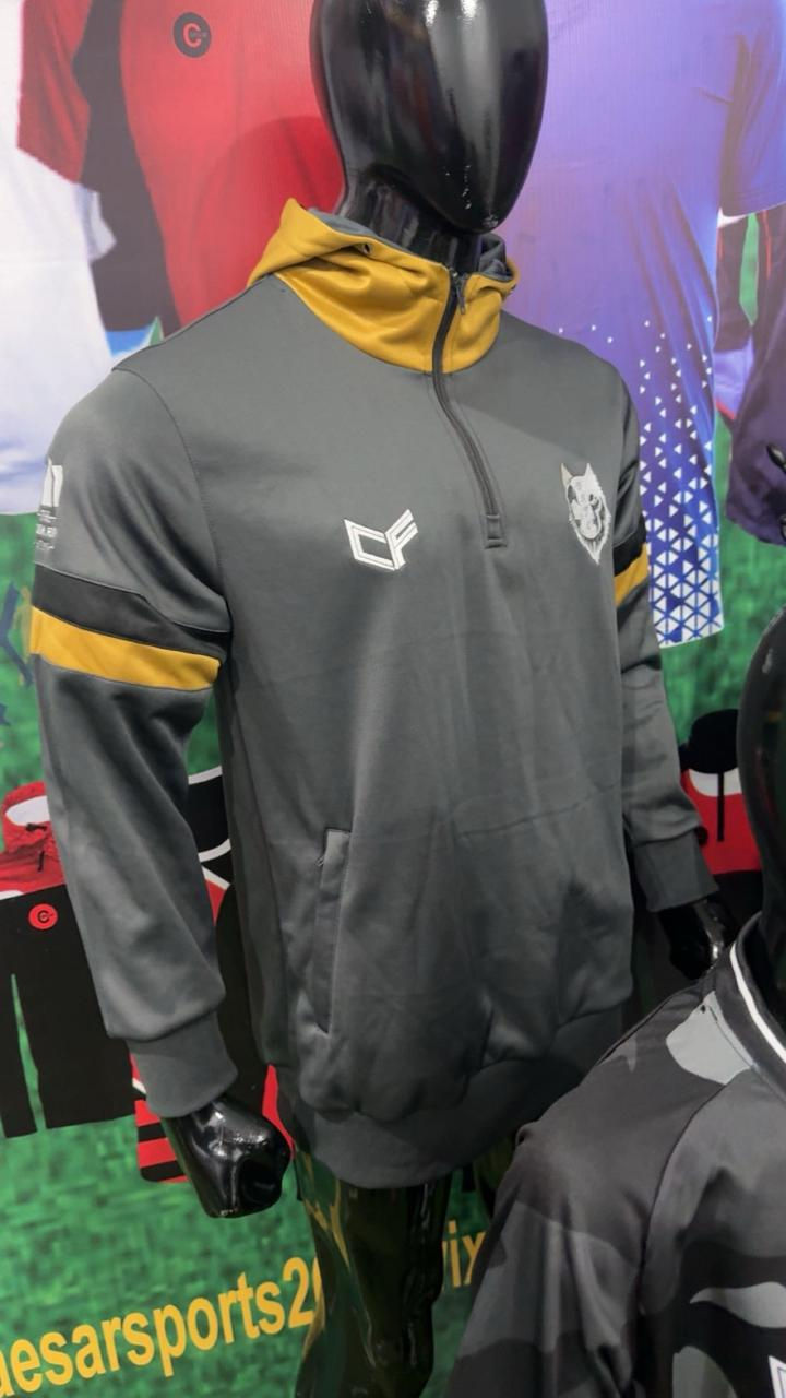 Thumbnail: Junior Polyester two tone hoodie