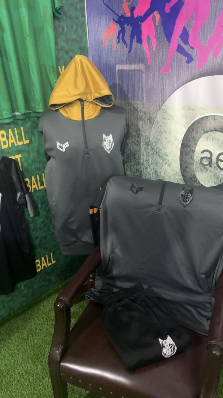 Thumbnail: Junior Polyester two tone hoodie