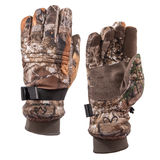 example of camo glove with adjustable wrist strap