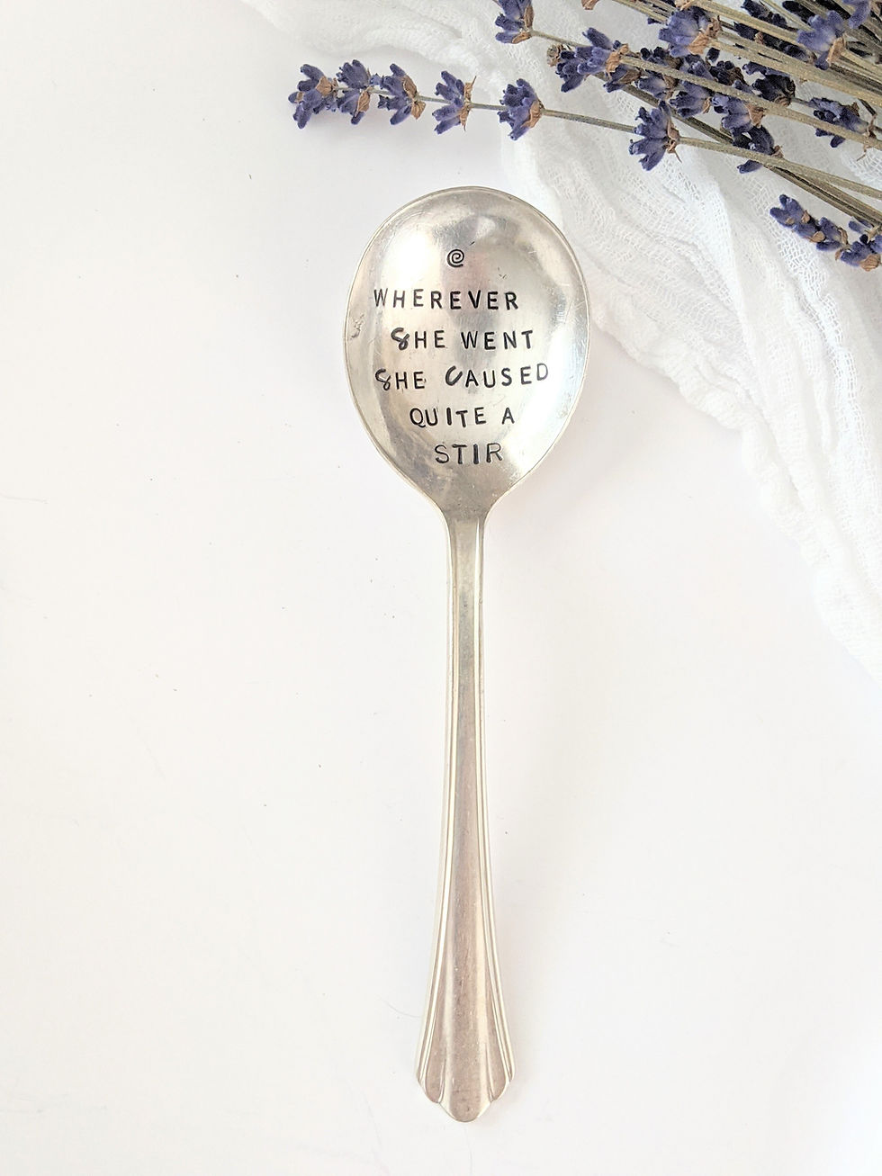 Thumbnail: Antique Stamped Spoons