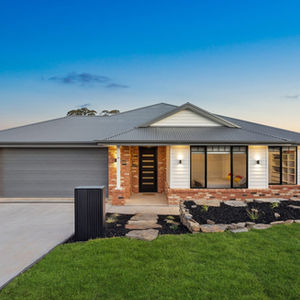 Brick House with feature work facade