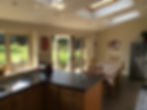 Sliding folding door internal