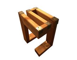Wood Book Stand