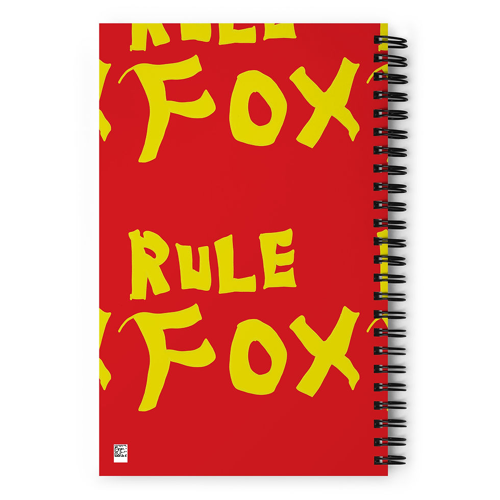 Thumbnail: Spiral notebook RULEFOX LOGO