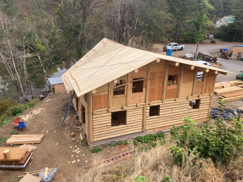 Custom Built Log Cabin