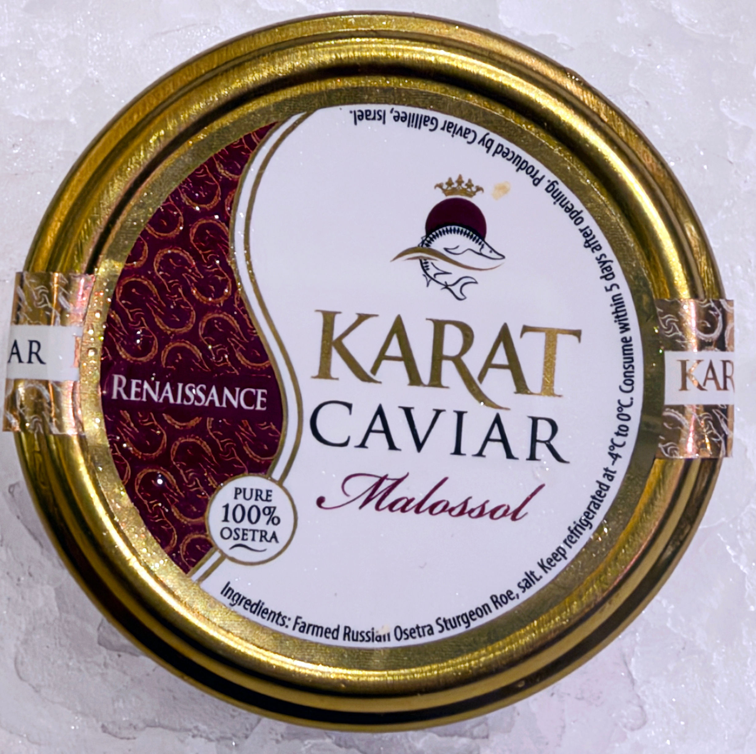 Premium KARAT Osetra Sturgeon Caviar