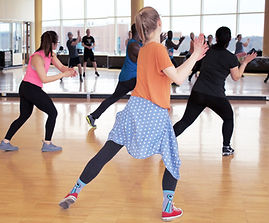 Cours de danse en groupe