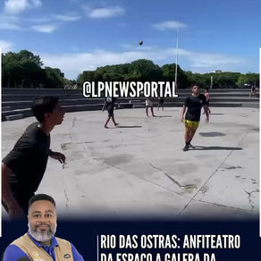 RIO DAS OSTRAS: ANFITEATRO VIROU PALCO PRA GALERA DA ALTINHA!