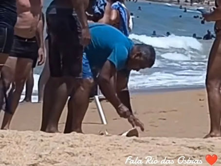 PESCADOR PEGA UMA LINDA ARRAIA.