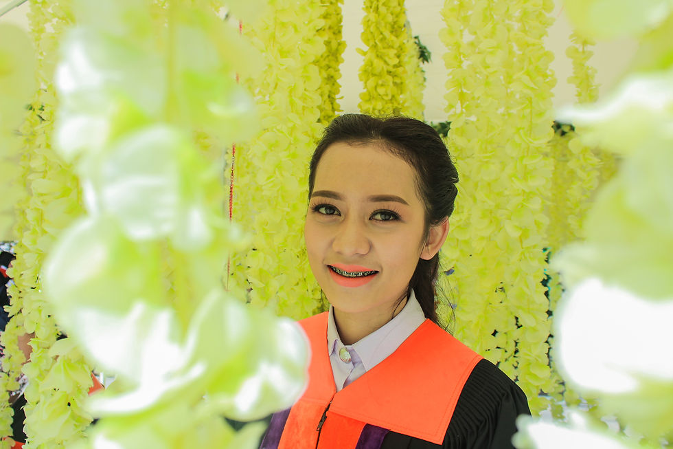 งานรับปริญญาอ้อม