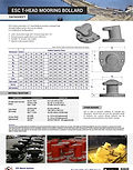 T head mooring bollards for sale