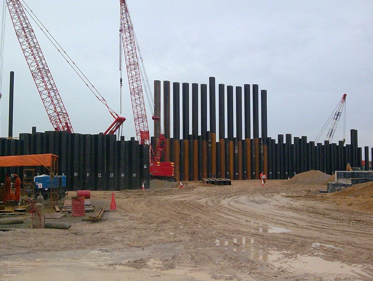 H Pile HRZ Sheet Pile Combined Wall System ESC Steel LLC