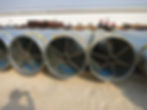 Hot dip galvanized pipe piles