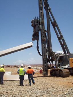 Dampier lifting pile