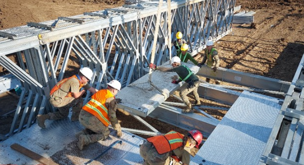 ESC bailey bridge with superior strength