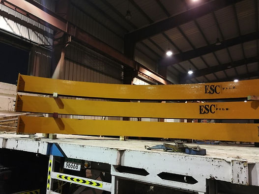 Structural steel fabrication