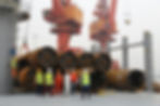 Customer, witness and ESC representative final loading inspection