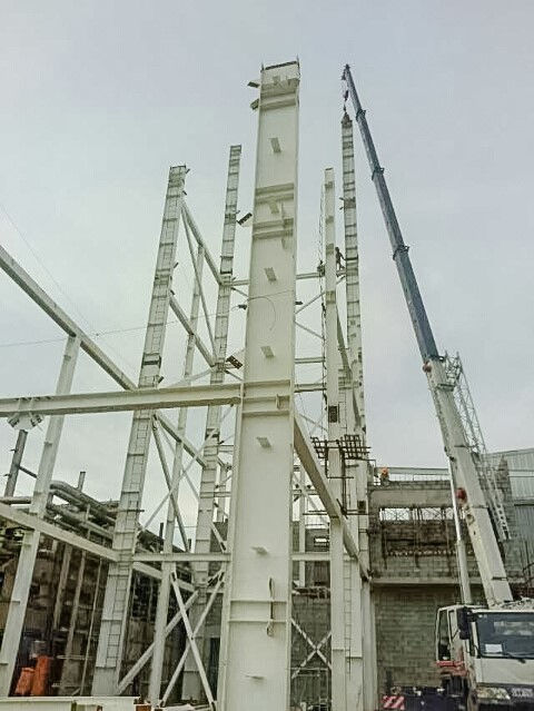 ESC fabricates a pre-engineered building structure for the expansion upgrade of a brewery in Papua New Guinea