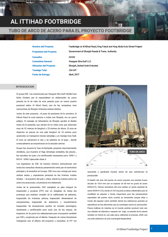 Al Ittihad Footbridge