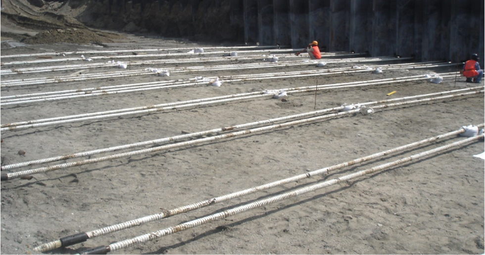 WATCO Breakwater Berth, EEUU - Sistemas de Tensores