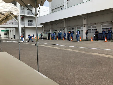 港南区消防団操法技術訓練会