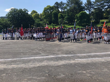 港南区学童野球大会開会式